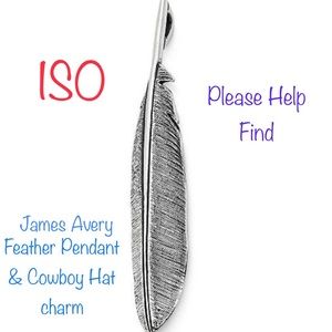IN SEARCH OF ….. James Avery Feather Pendant